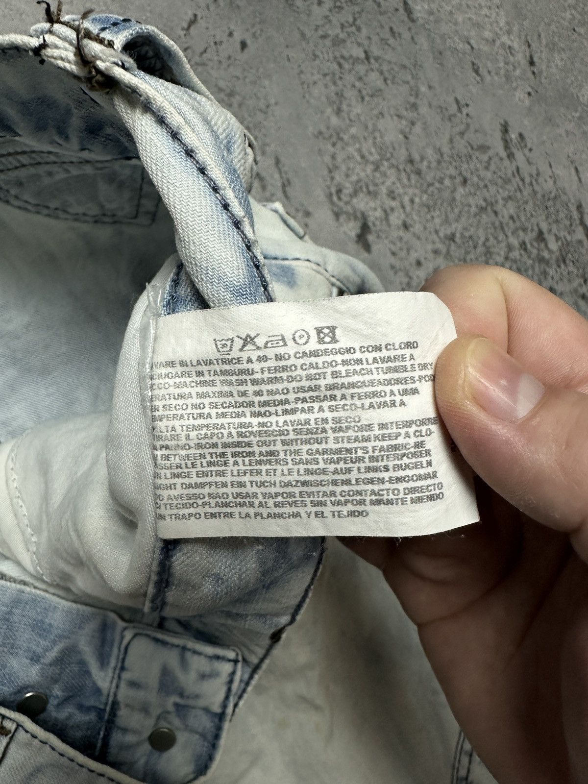 Roberto Cavalli 2000s Roberto Cavalli Wash Denim Pants y2k Opium Archive 90s Size US 36 / EU 52 - 18 Thumbnail