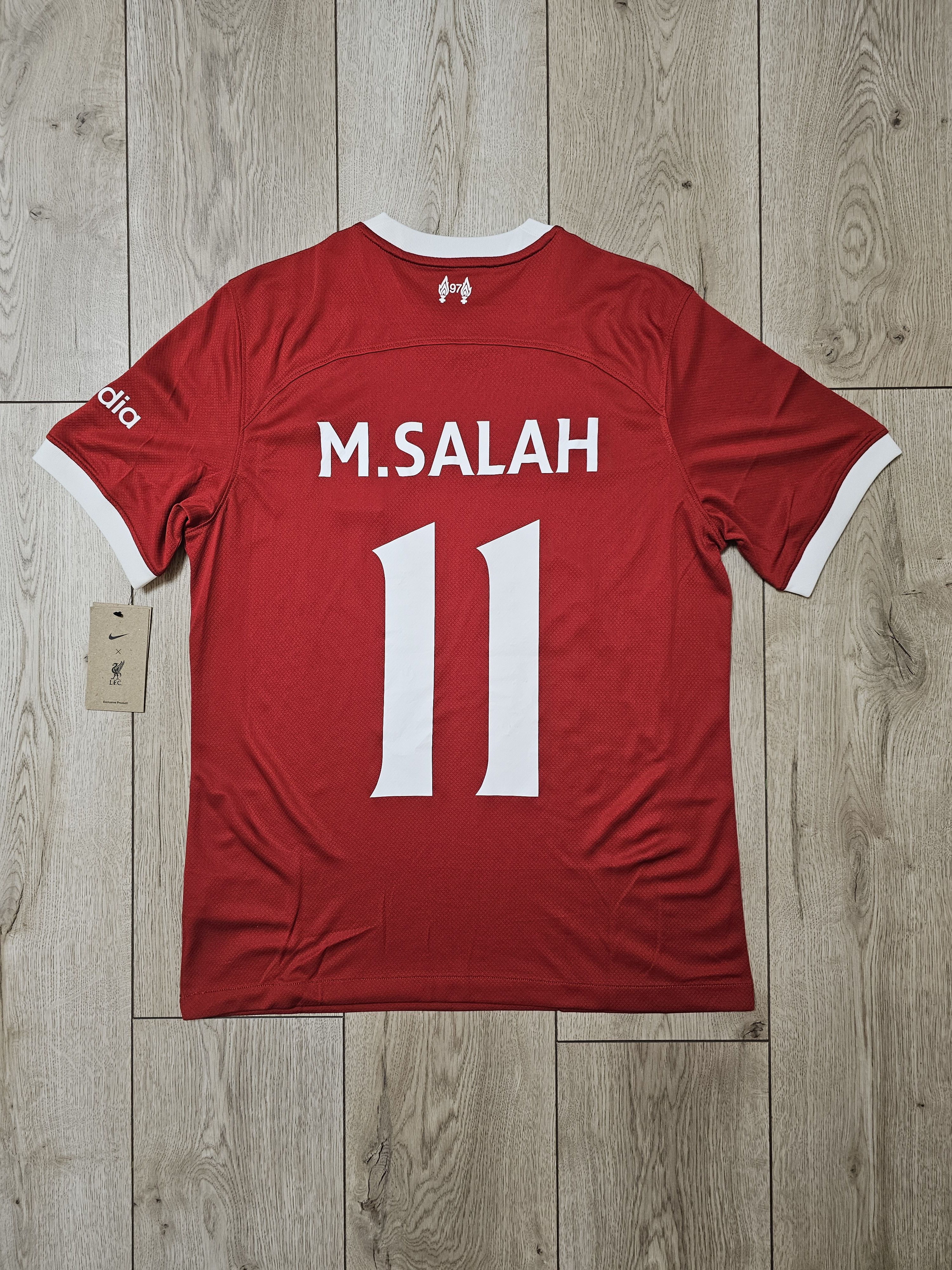 LIVERPOOL 2023 2024 HOME SALAH FOOTBALL SHIRT SOCCER JERSEY