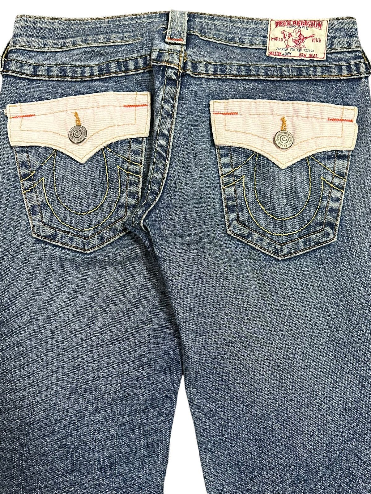Japanese Brand Vintage Made in USA True Religion Bootcut Bell Bottom Jeans Size US 28 / EU 44 - 6 Thumbnail