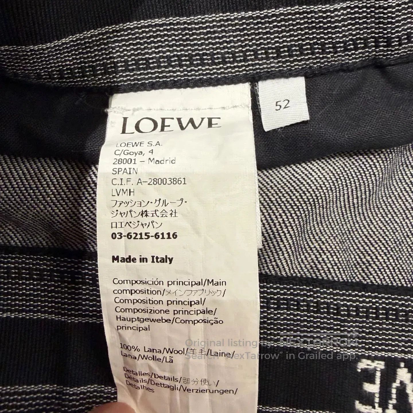 Loewe Loewe Denim Long Pants. Size US 35 - 3 Thumbnail