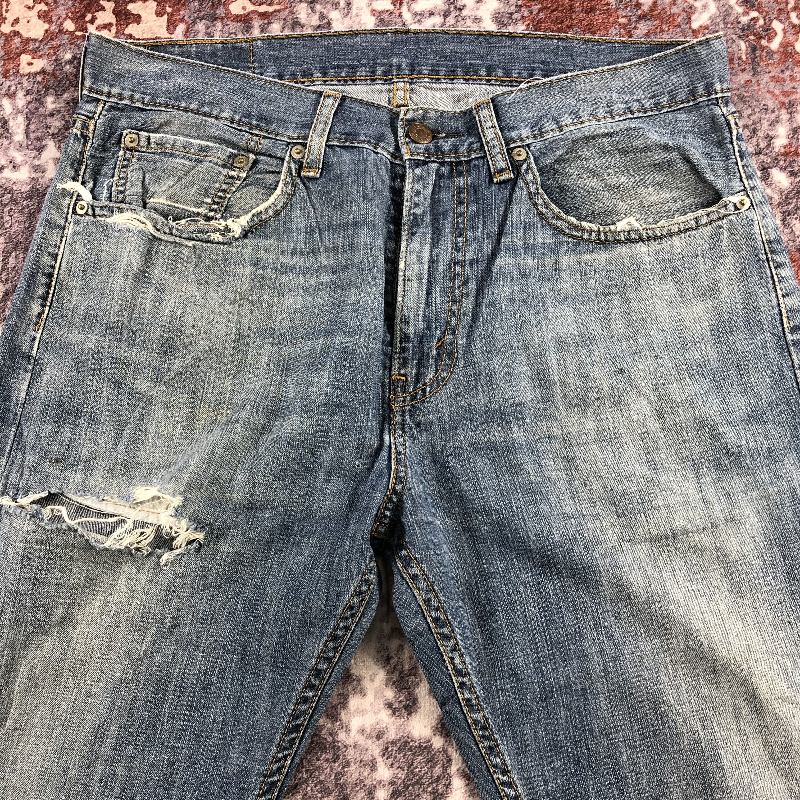 Levi's × Vintage Vintage Blue Wash Levis 505 Jeans-JM2619 Size US 34 / EU 50 - 3 Thumbnail