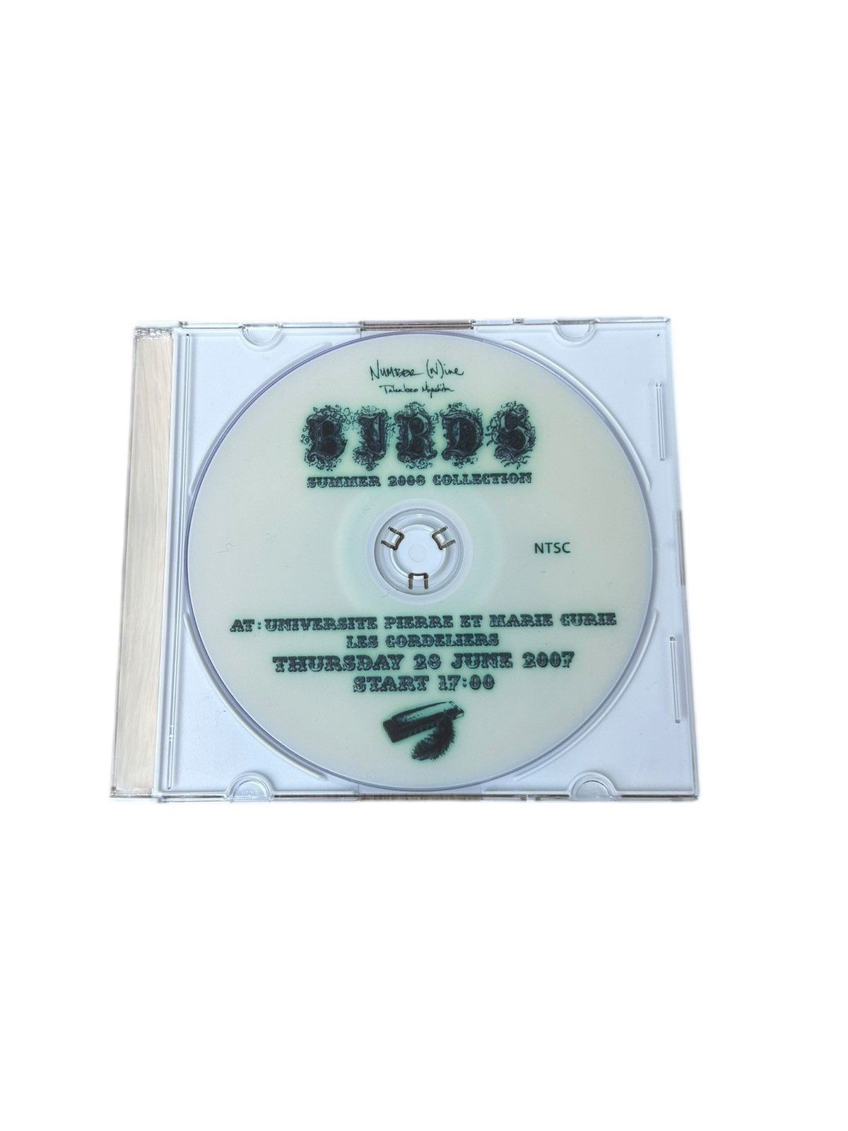 Number (N)ine × Takahiromiyashita The Soloist. SS02 Book White The