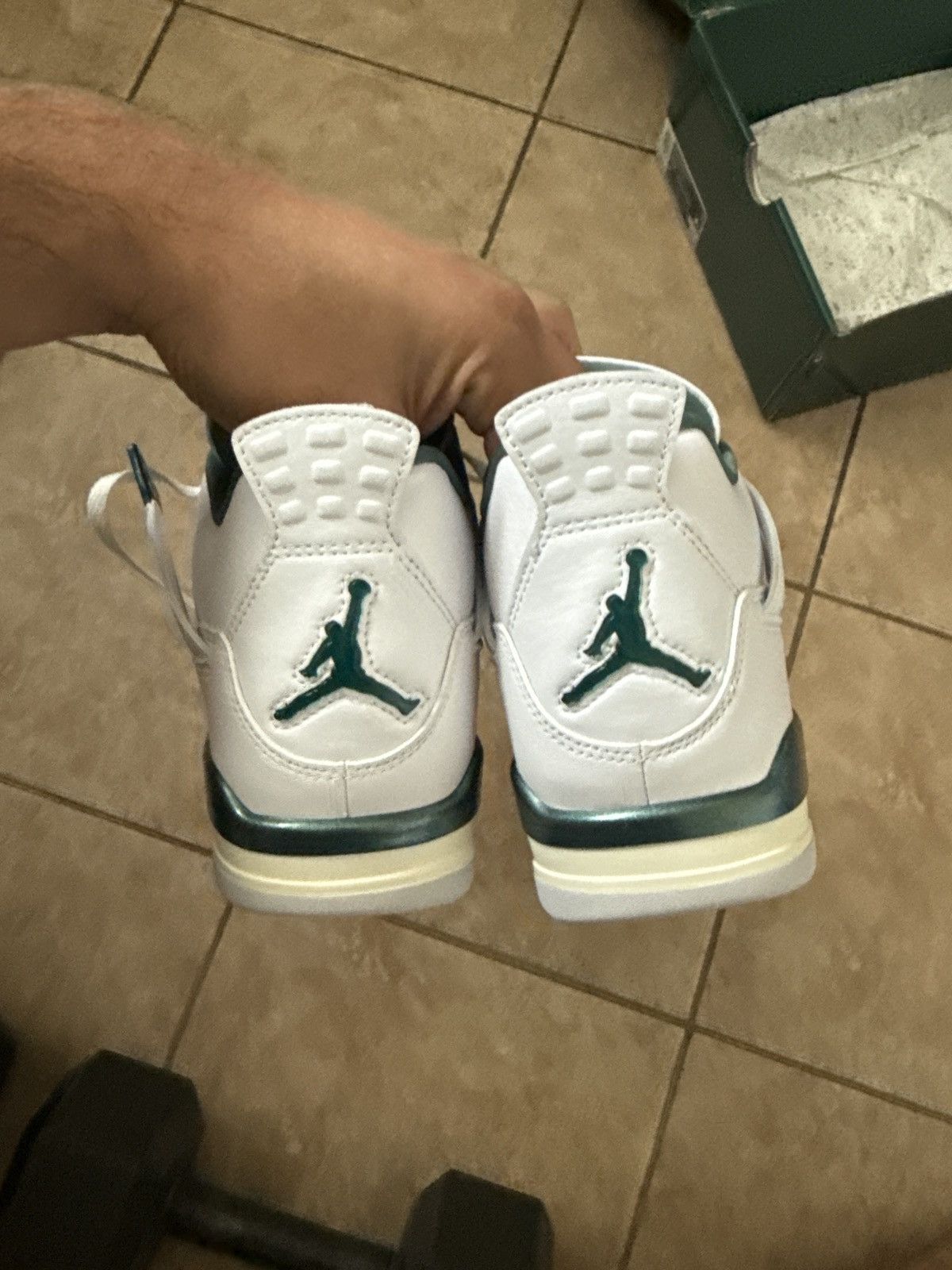 Nike Jordan 4 Retro Oxidized Green 9 W / 7.5 M Size US 7.5 / EU 40-41 - 4 Thumbnail