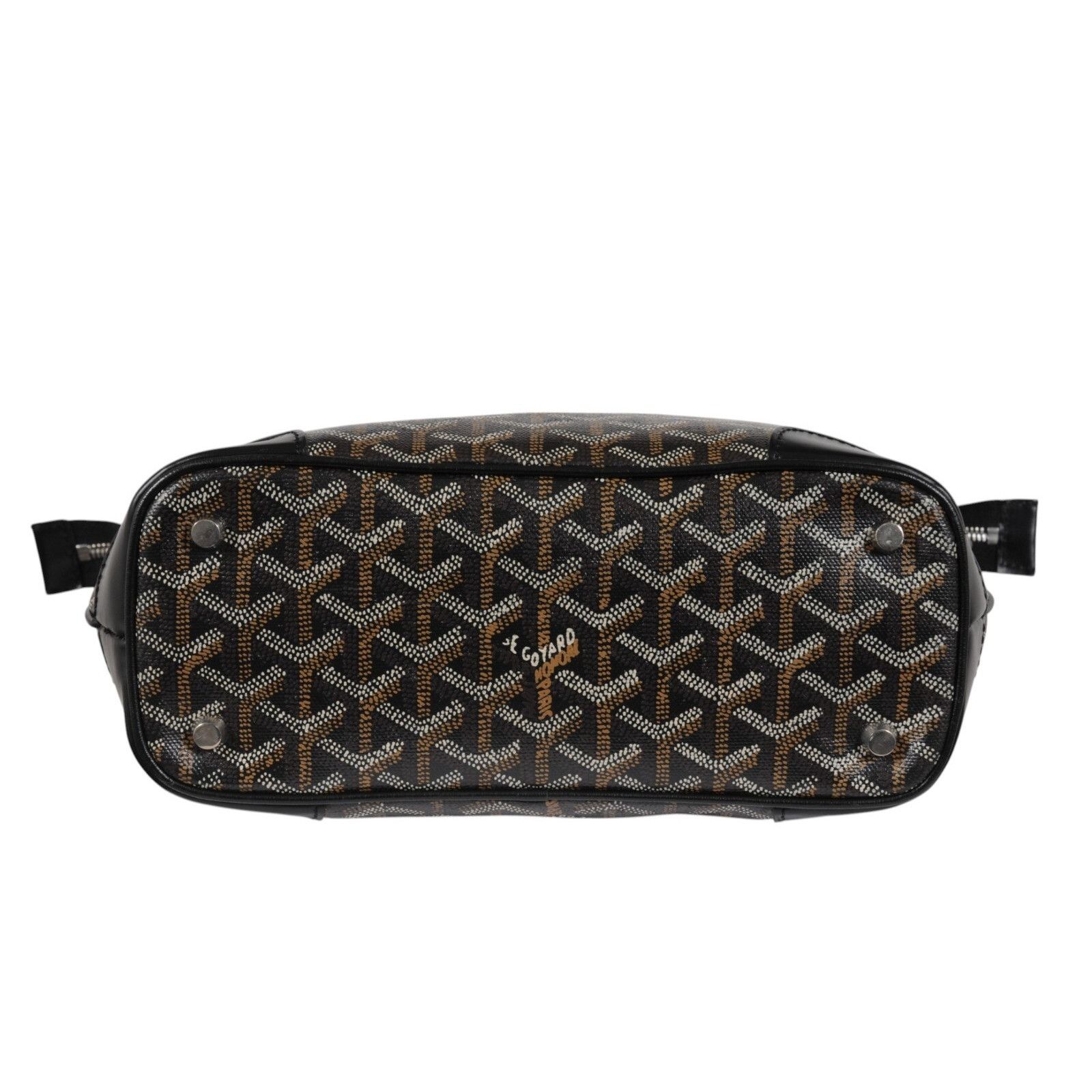 Goyard Vintage Beluga PM Top Handle Mini Tote Bag Black - 02562 Size ONE SIZE - 11 Thumbnail