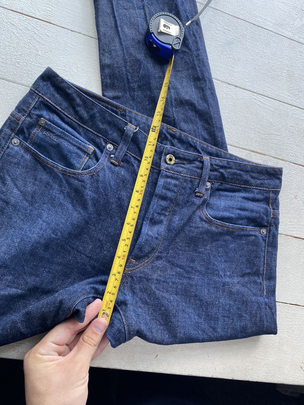 G-Star 🔗G Star opium punk 3301 straight mens jeans rock emo goth Size US 32 / EU 48 - 10 Thumbnail