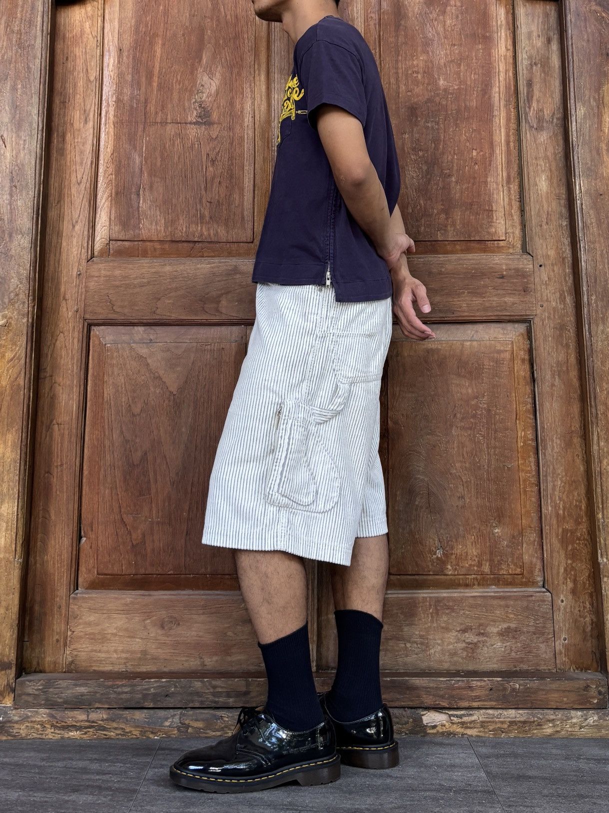 Dior FREE TAX! Saddle Pocket Carpenter Short Pants Size US 30 / EU 46 - 20 Thumbnail