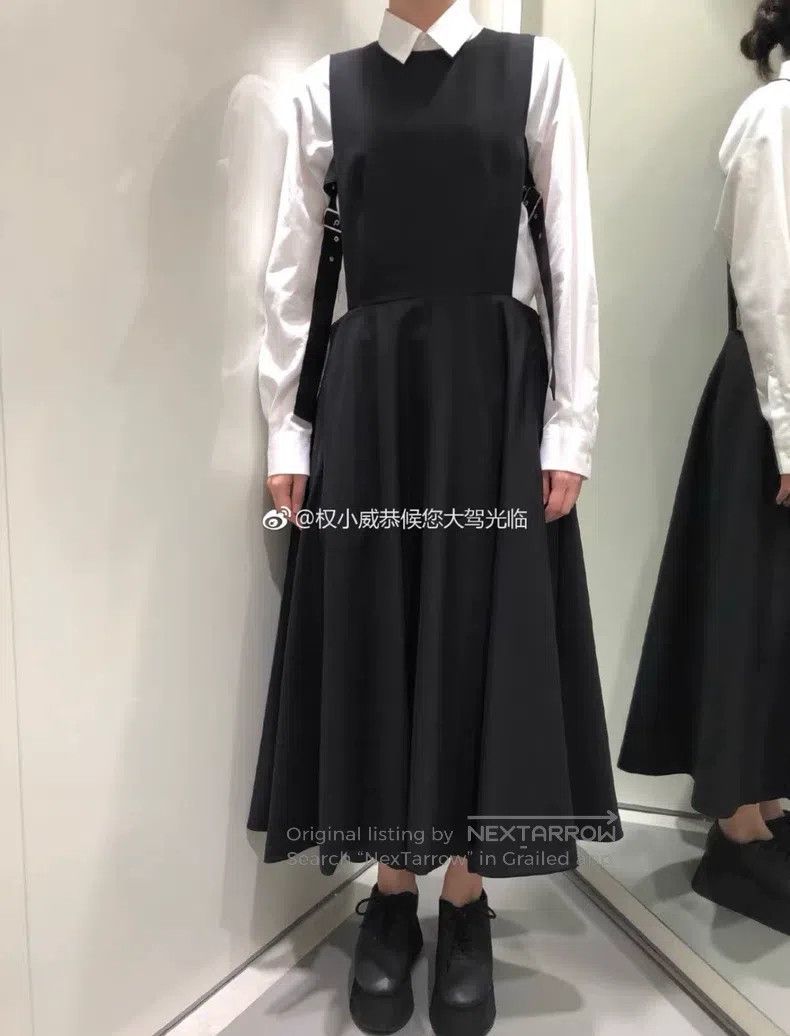 Comme des Garcons Comme Des Garcons Lace-Up Hollow-Out Suspender Dress Size S / US 4 / IT 40 - 2 Thumbnail