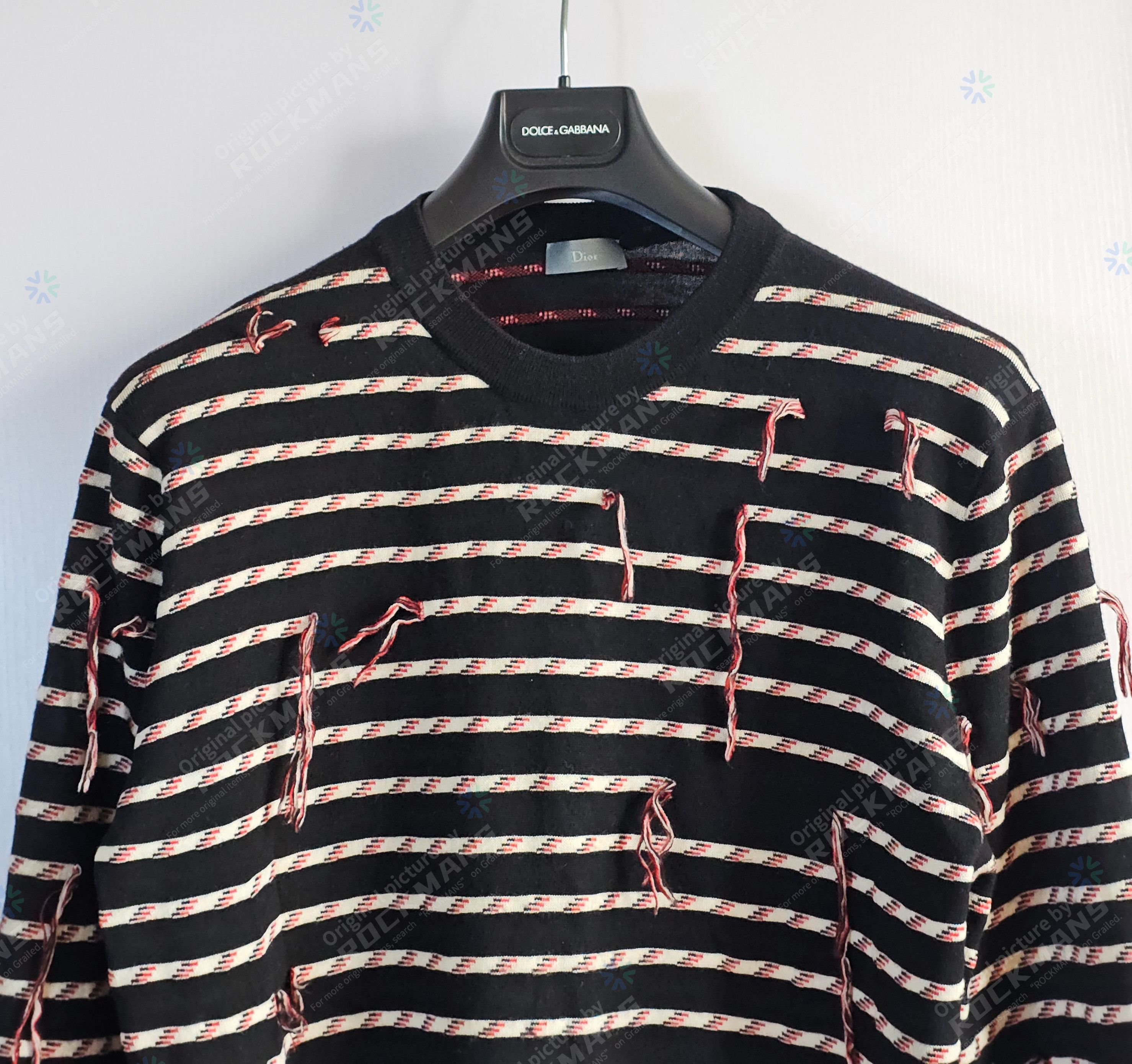 Dior Dior Men's Knit Sweater Size XL Like L Size US XL / EU 56 / 4 - 2 Thumbnail