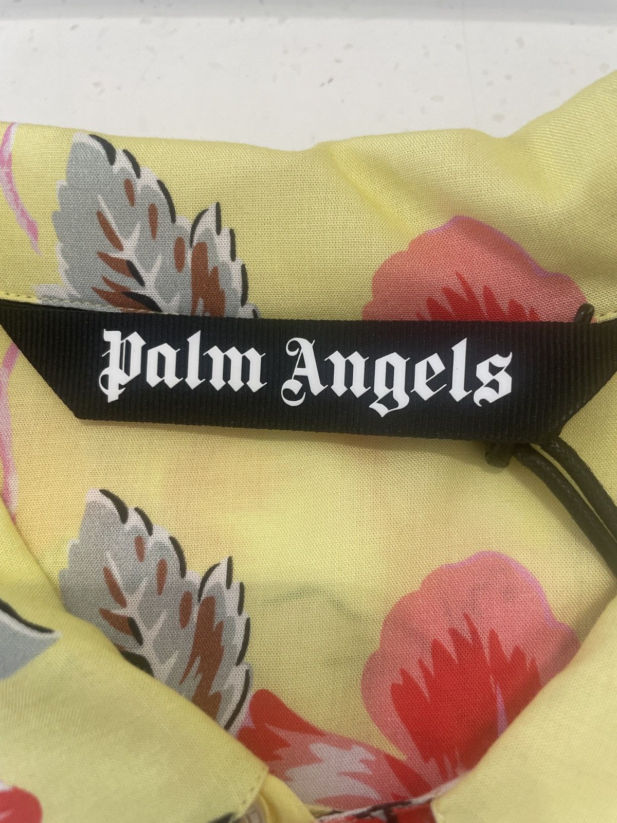 Palm Angels Palm Angels Allover Flower Print Button Up Shirt Size S Size US S / EU 44-46 / 1 - 3 Thumbnail