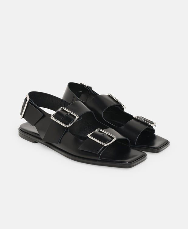 aeyde Thekla Sandals Size US 7.5 / IT 37.5 - 1 Thumbnail
