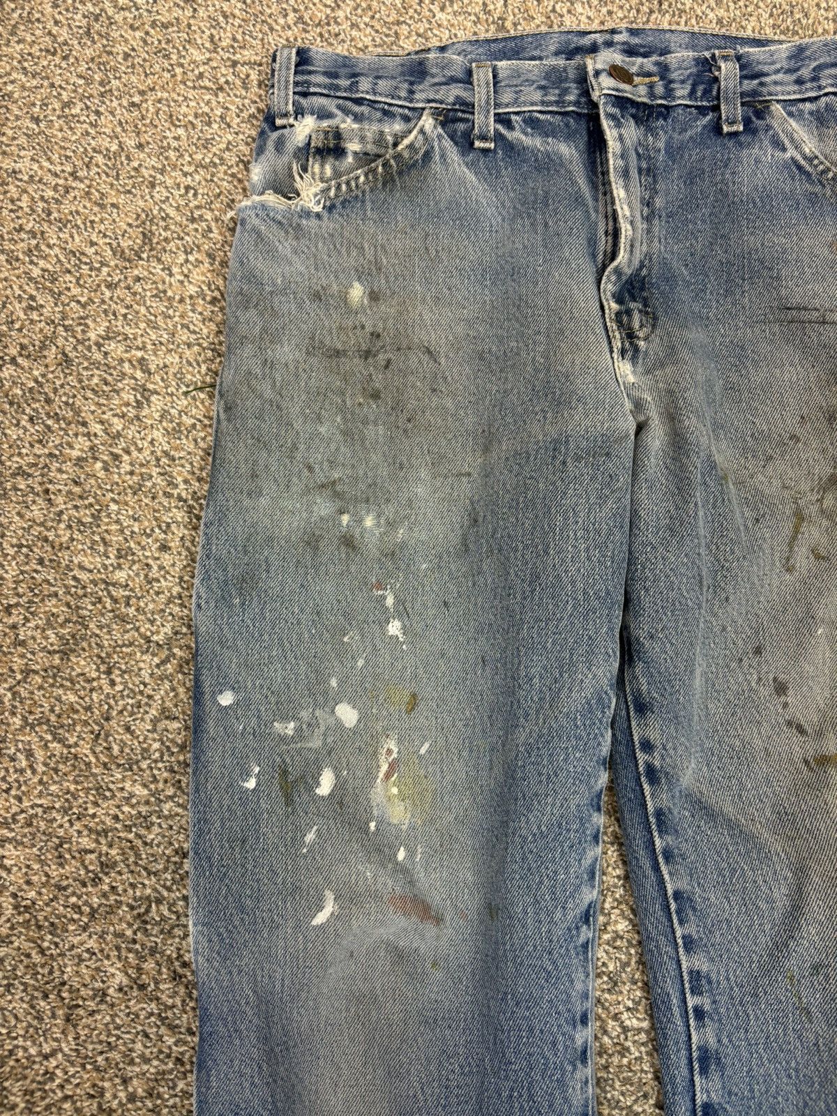 Dickies Y2k light wash dickies carpenter denim jeans Size US 36 / EU 52 - 6 Thumbnail