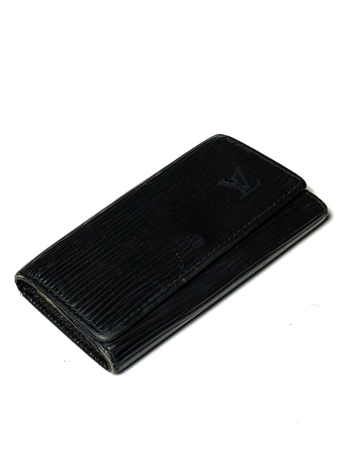 Louis Vuitton Vintage Louis Vuitton Black Epi Leather 4 Key Holder Size ONE SIZE - 1 Thumbnail