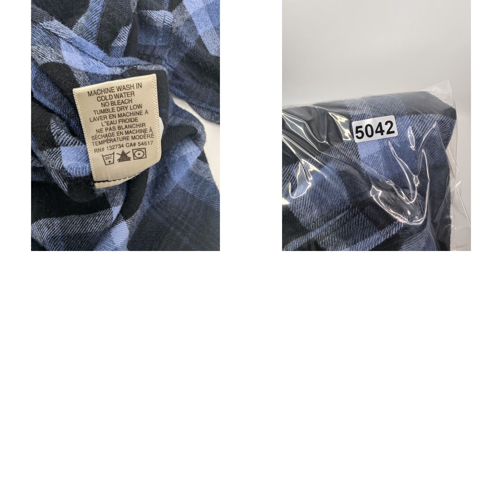 Anthropologie Cloth & Stone Women Blue Plaid Long Sleeve Button Up Shirt L Size L / US 10 / IT 46 - 8 Thumbnail