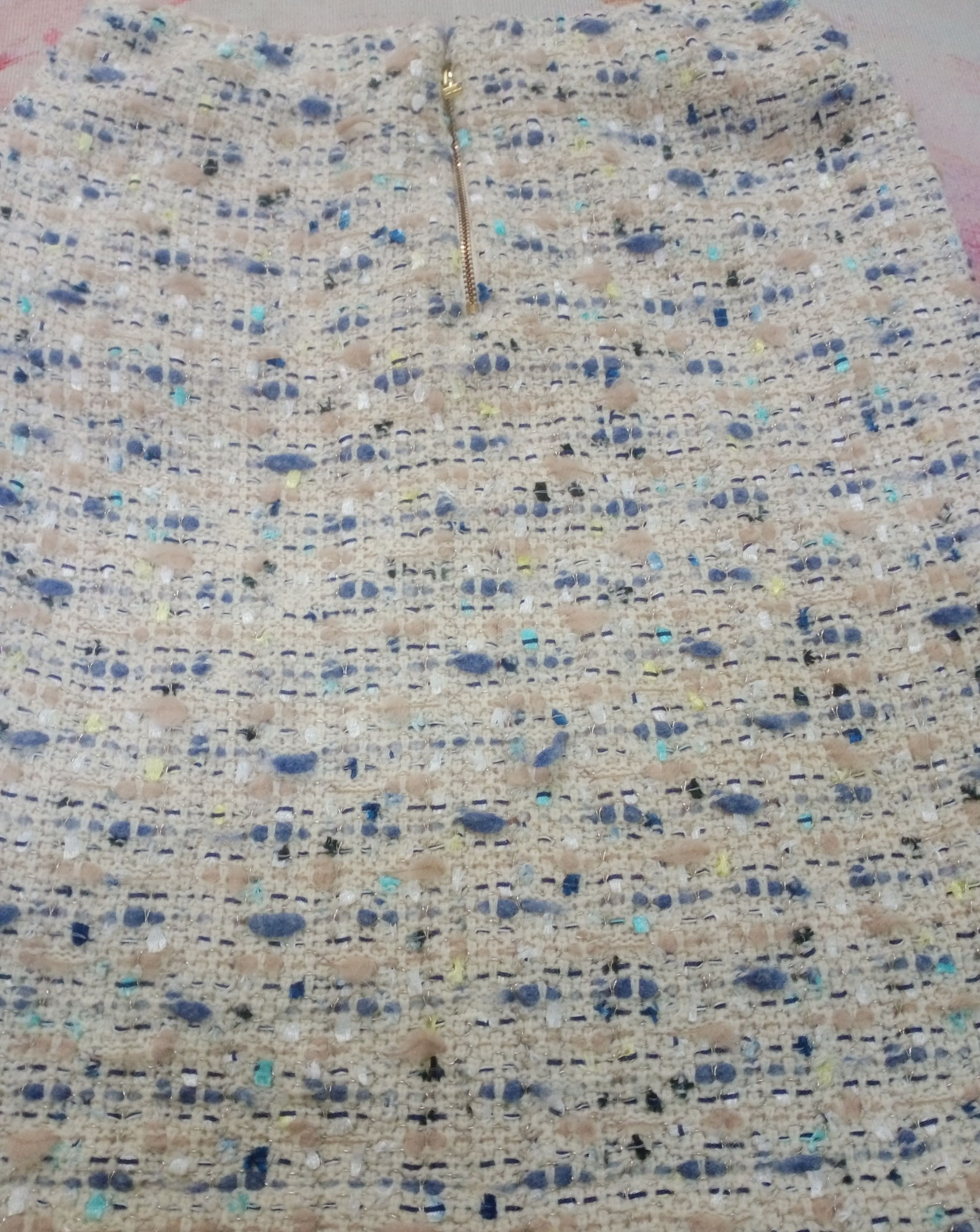 Japanese Brand × Vintage Rare Iconic COOHEM x Yonetomi Tweed Skirts Size 27" / US 4 / IT 40 - 10 Thumbnail