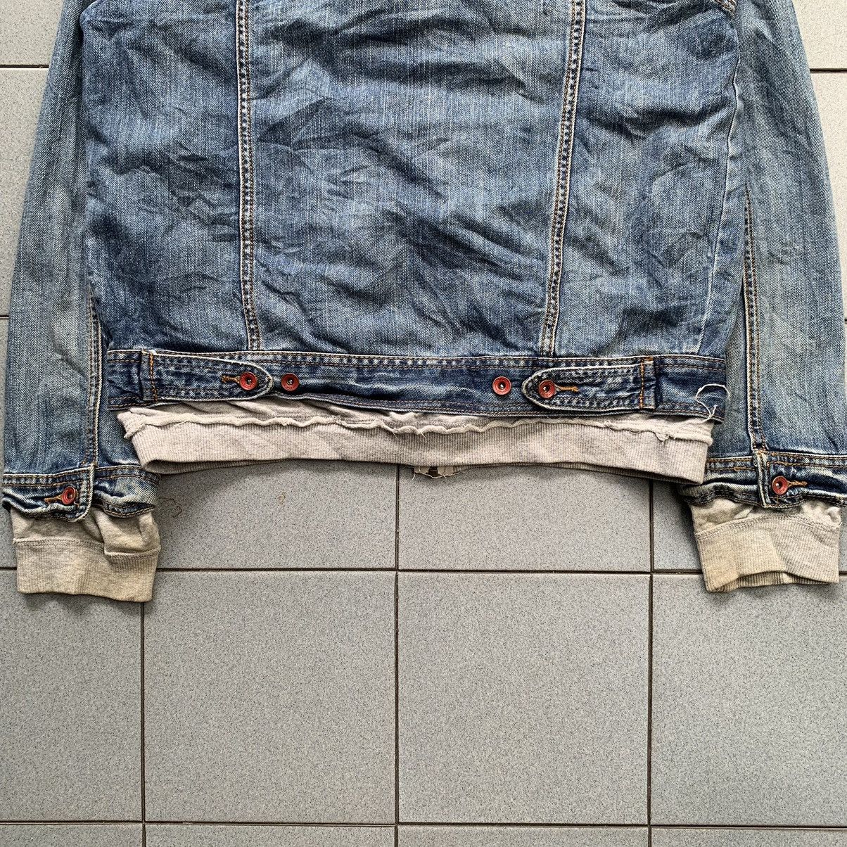 Carhartt Vintage Benetton Denim Hoodie Riding Jacket Size US XL / EU 56 / 4 - 10 Thumbnail