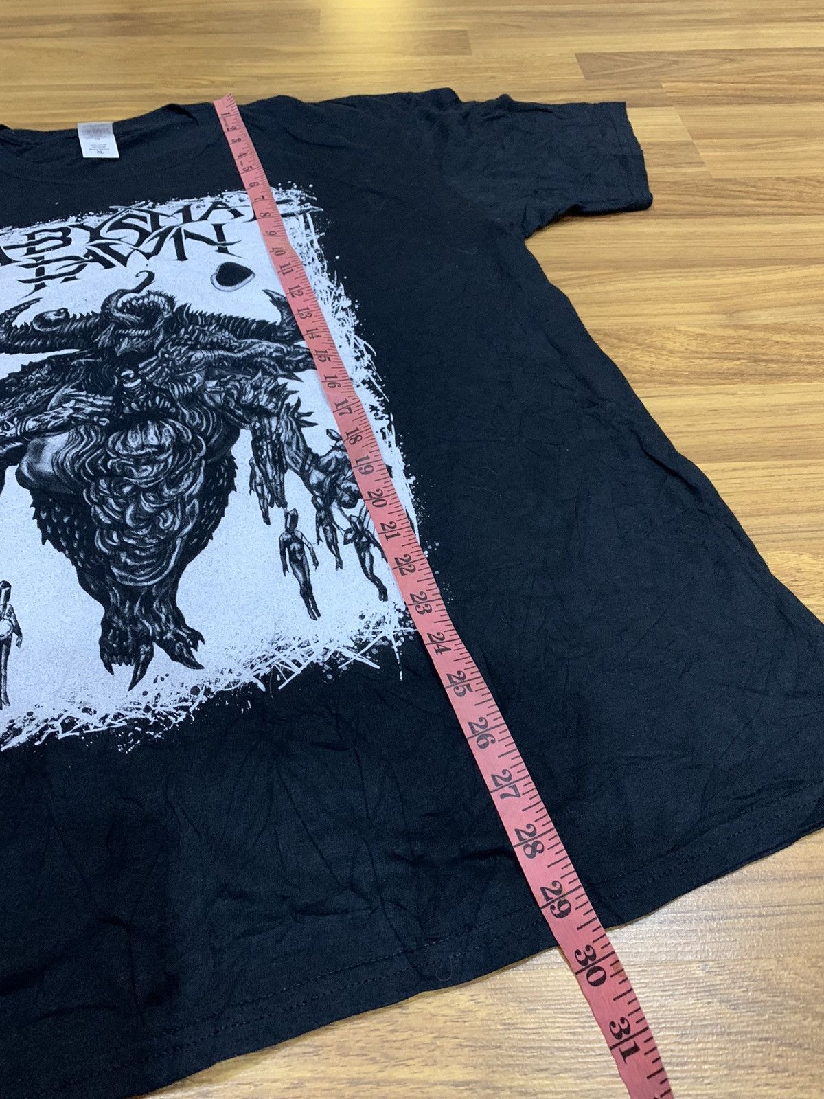 Band Tees × Vintage ABYSMAL DAWN DEATH METAL BAND SHIRT Size US XL / EU 56 / 4 - 4 Thumbnail