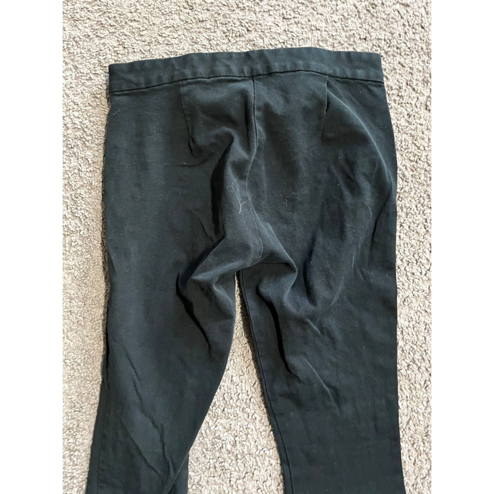 Gap VINTAGE Gap Women’s Pants Skinny 8 Regular Black Bi-Stretch Zip Pockets 90s/2000s Womens Size 30" / US 8 / IT 44 - 4 Thumbnail
