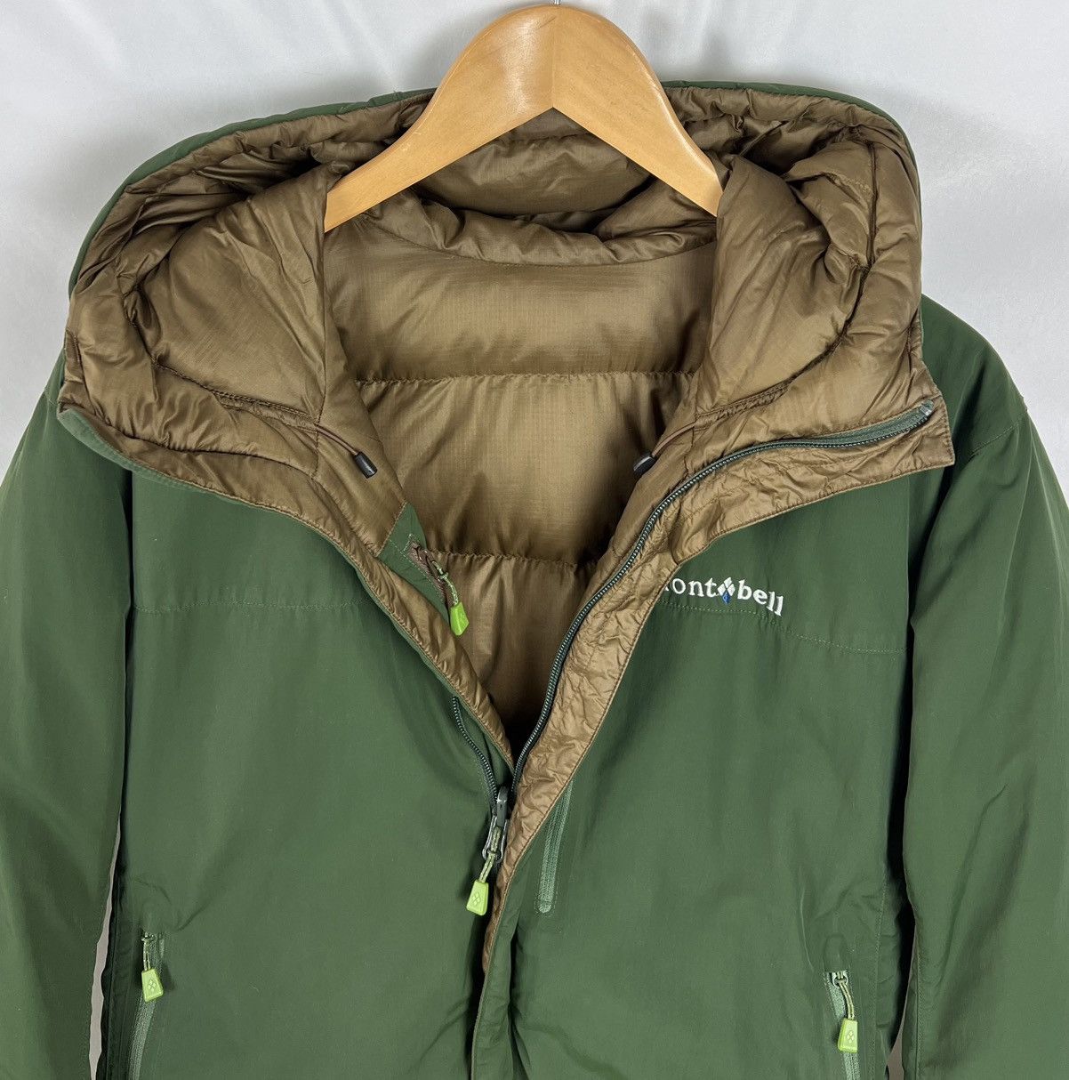 Montbell × Vintage Montbell Reversible Down Parka Men’s S Hooded Puffer 1101546 Size US S / EU 44-46 / 1 - 7 Thumbnail
