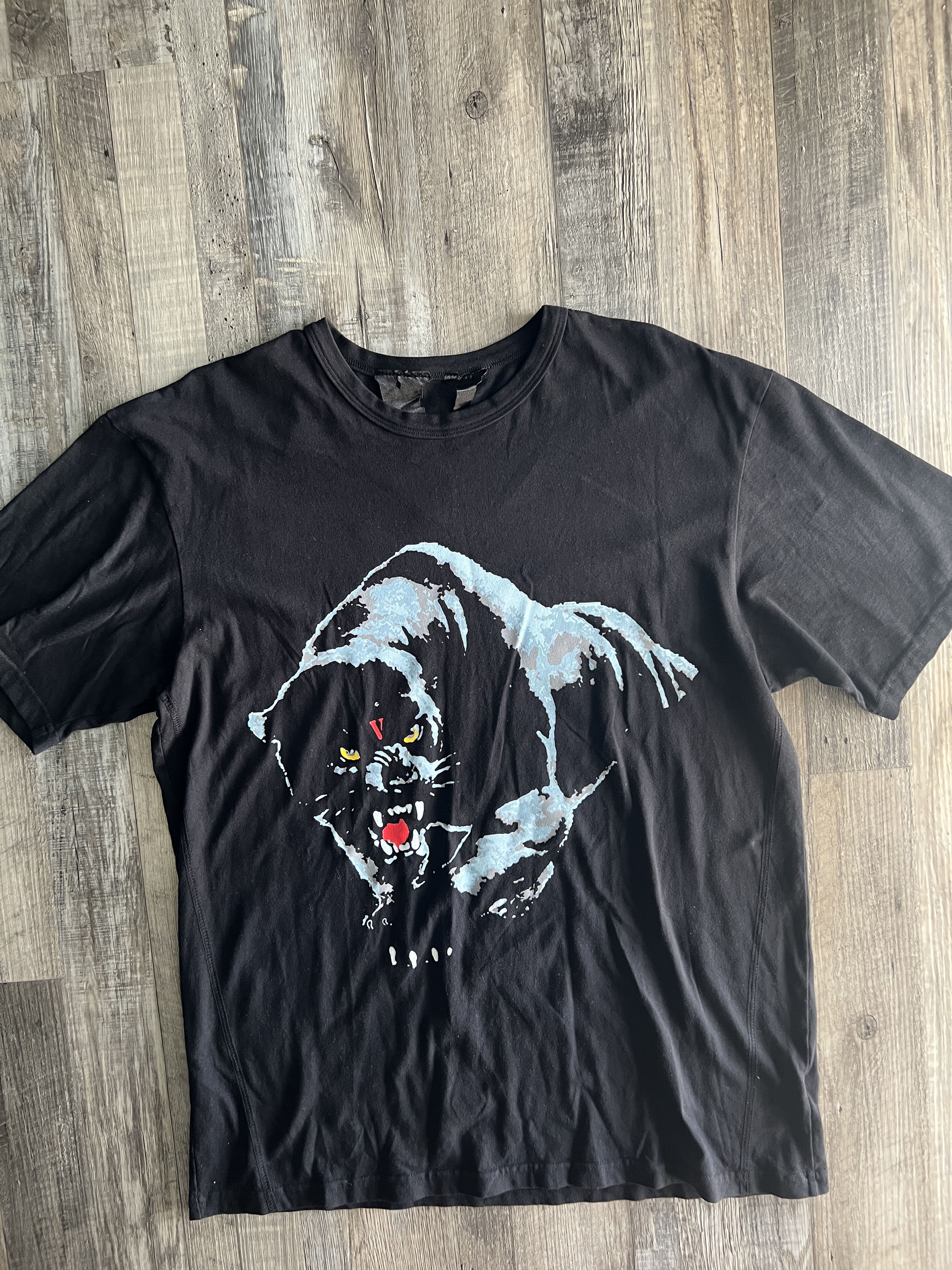 Vlone Vlone Black Panther Tee Size US M / EU 48-50 / 2 - 1 Thumbnail