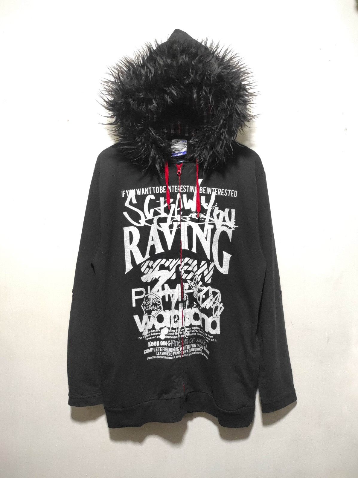 Japanese Brand Vogon Poem zip fur hoodie ifsix LGB style Size US L / EU 52-54 / 3 - 2 Thumbnail