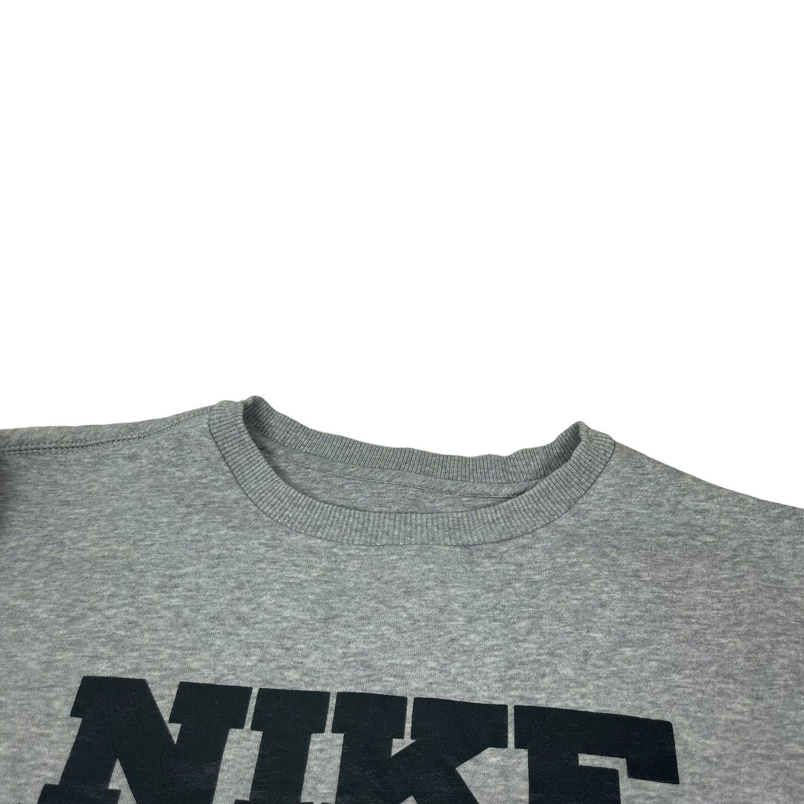 Nike Nike Men's Heather Gray Long Sleeve Pullover Sweatshirt M Size US M / EU 48-50 / 2 - 7 Thumbnail