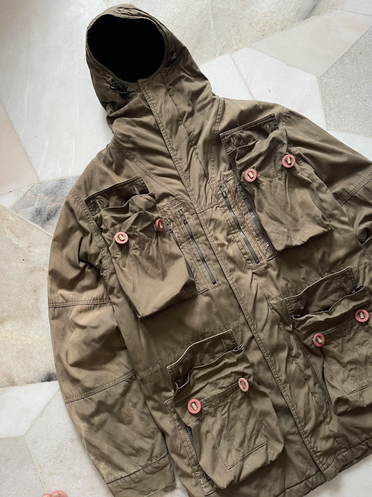 Stussy 2000s Old Stussy Multipocket Army Style Jacket #98 Size US L / EU 52-54 / 3 - 5 Thumbnail
