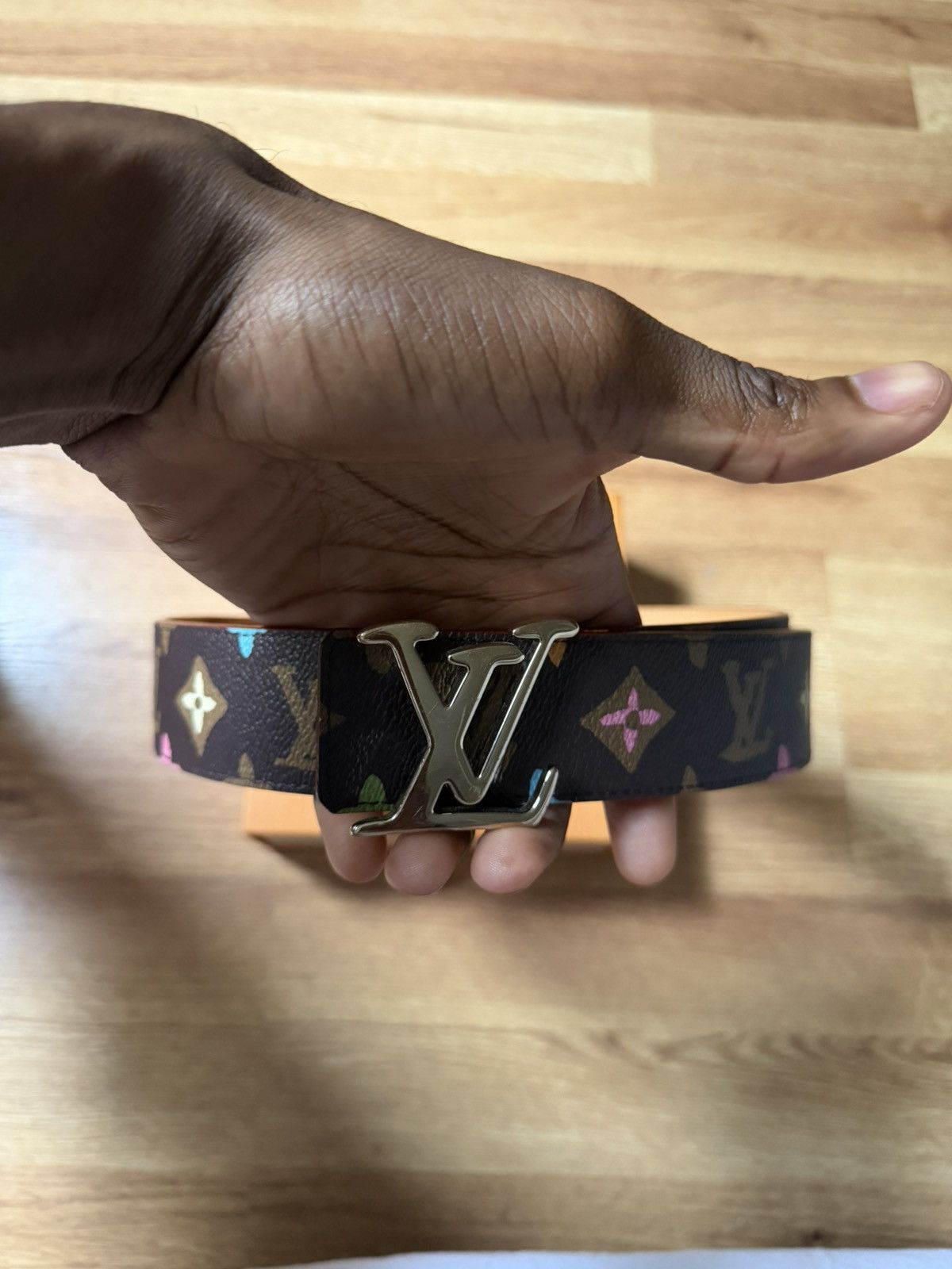 Louis Vuitton × Tyler The Creator Louis Vuitton x Tyler the Creator SS24 40mm belt FINAL DROP Size 40 - 1 Thumbnail
