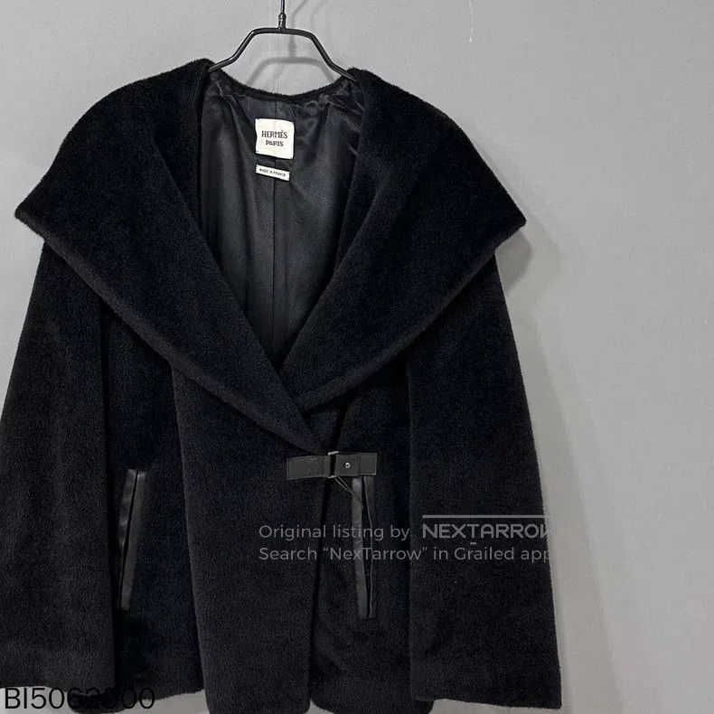 Hermes Hermes Alpaca Fur Bathrobe Coat Size S / US 4 / IT 40 - 2 Thumbnail