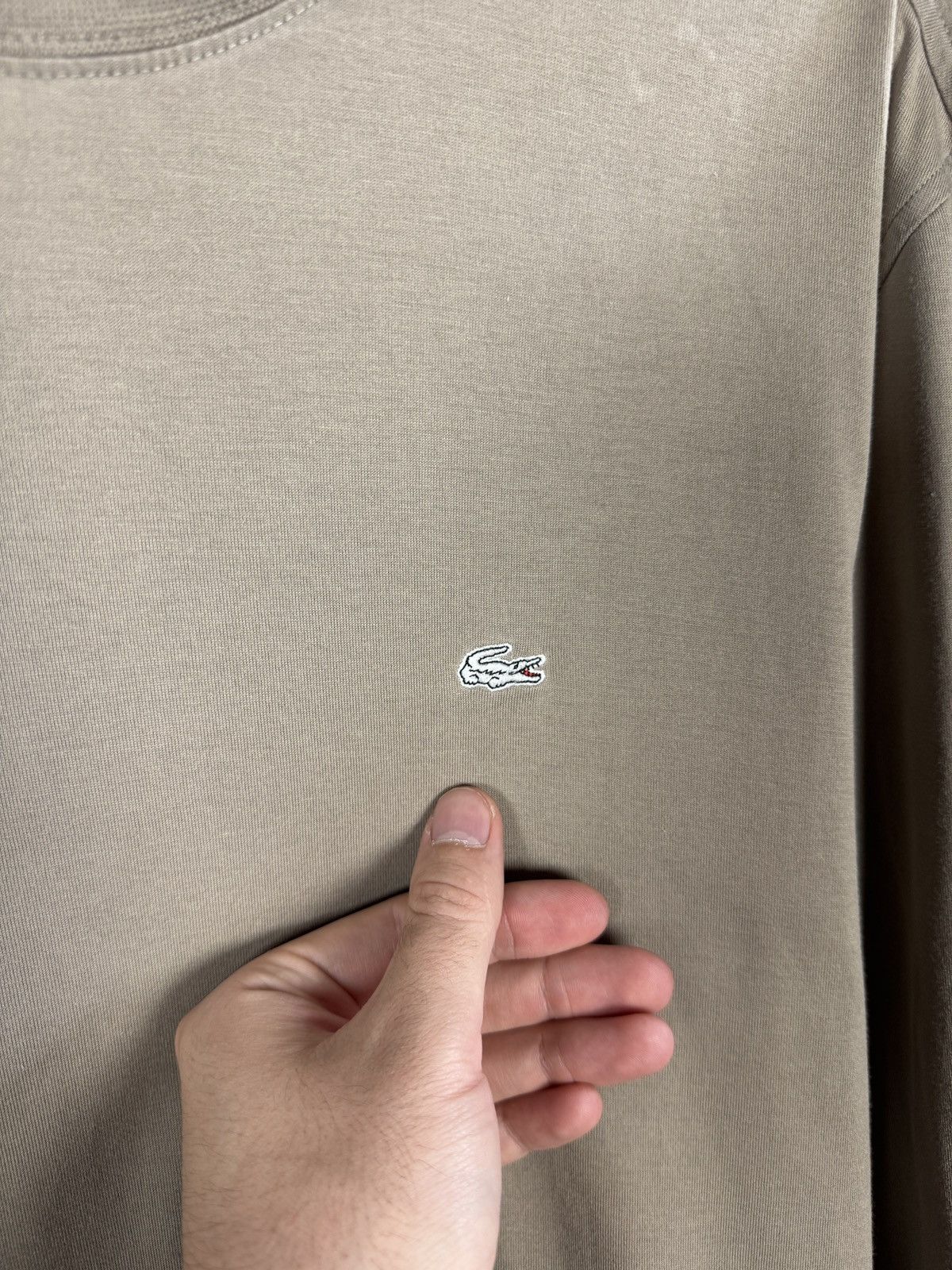 Lacoste Lacoste Turtleneck Vintage Long Sleeve Shirt Pullover Size M Size US M / EU 48-50 / 2 - 6 Thumbnail