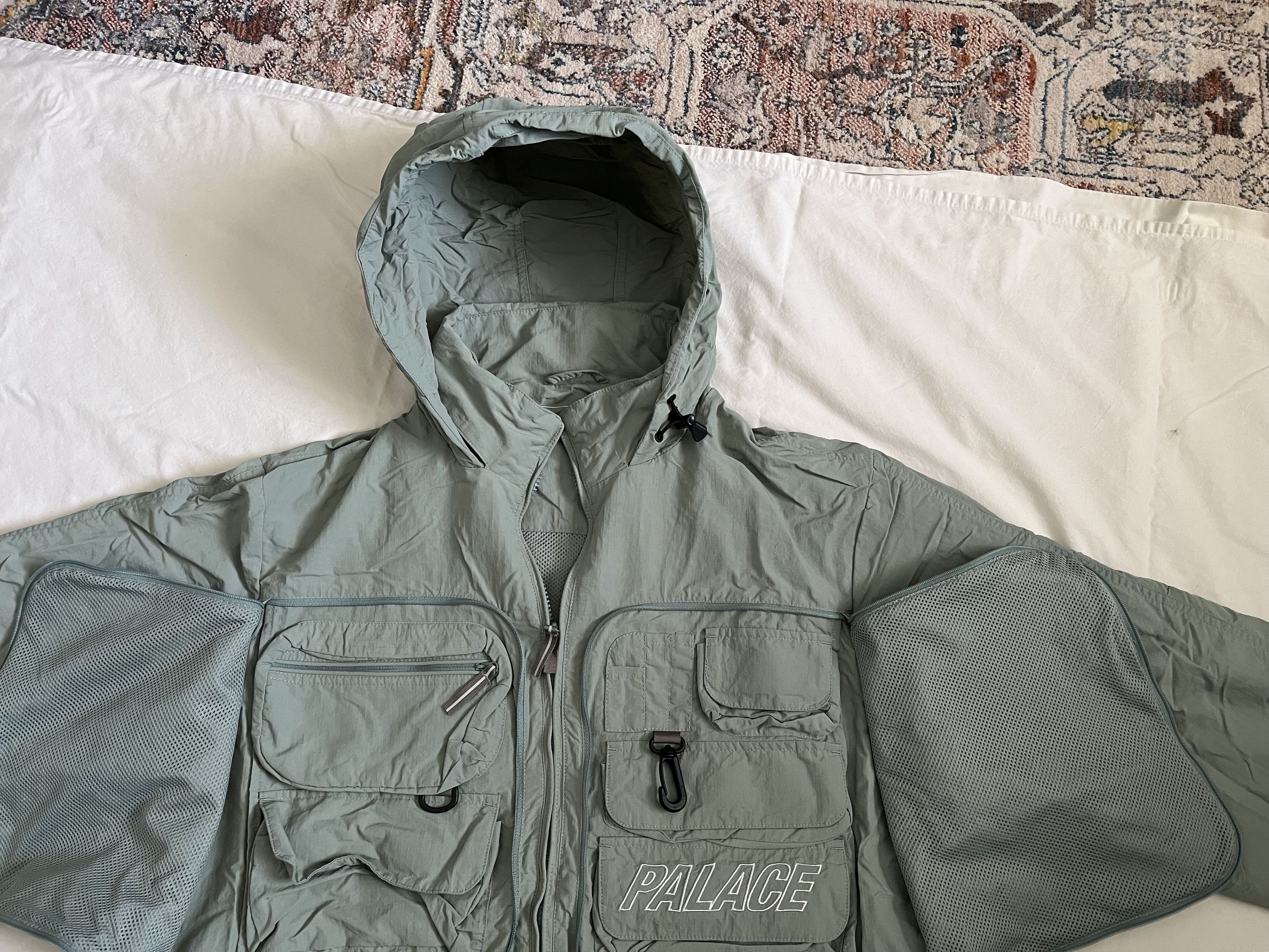 Palace Palace Travel Jacket Slate Grey Size US L / EU 52-54 / 3 - 6 Thumbnail