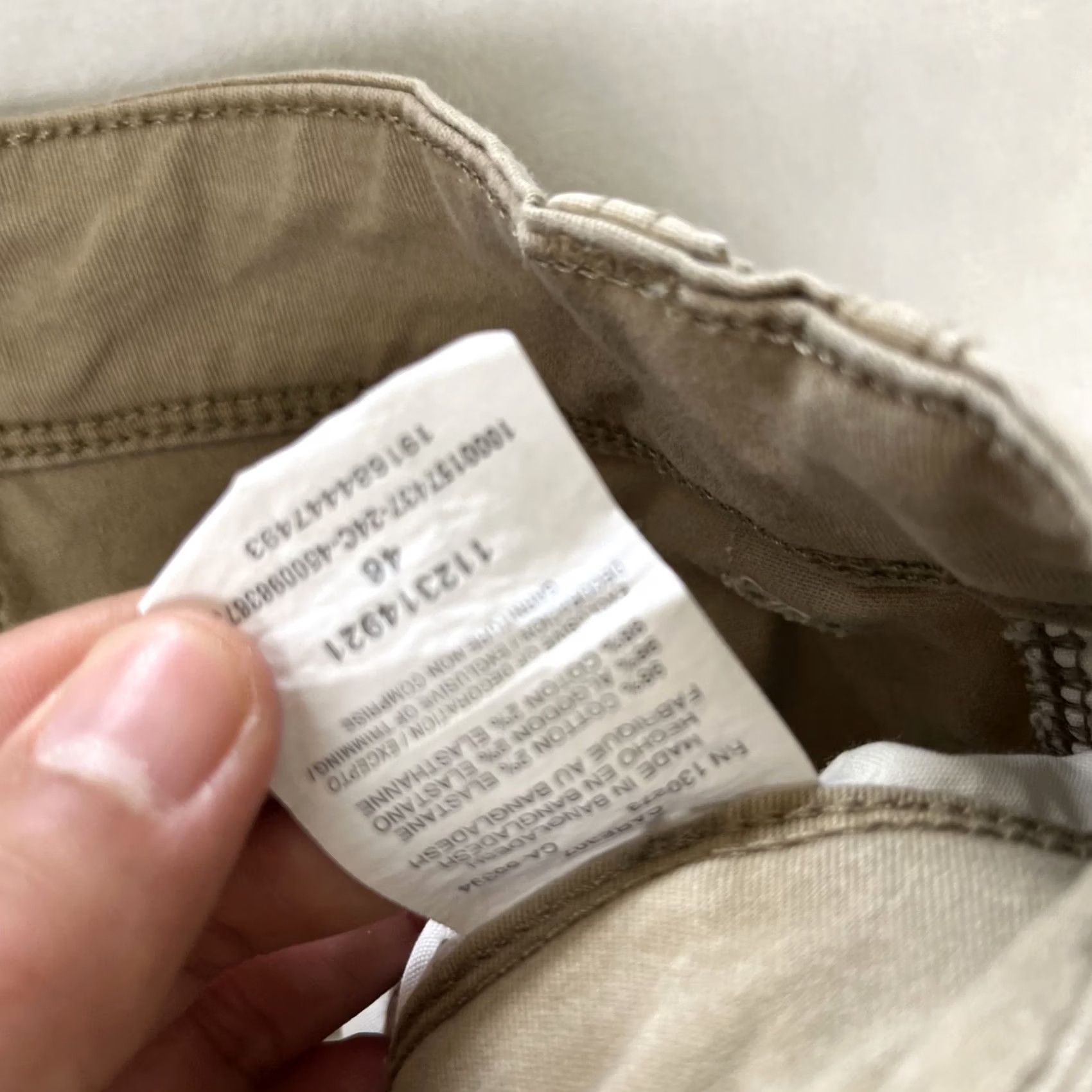 Wrangler VINTAGE Wrangler Cargo Shorts Mens 46 Brown Khaki Stretch Utility 9 Inseam Y2K Size US 30 / EU 46 - 5 Thumbnail