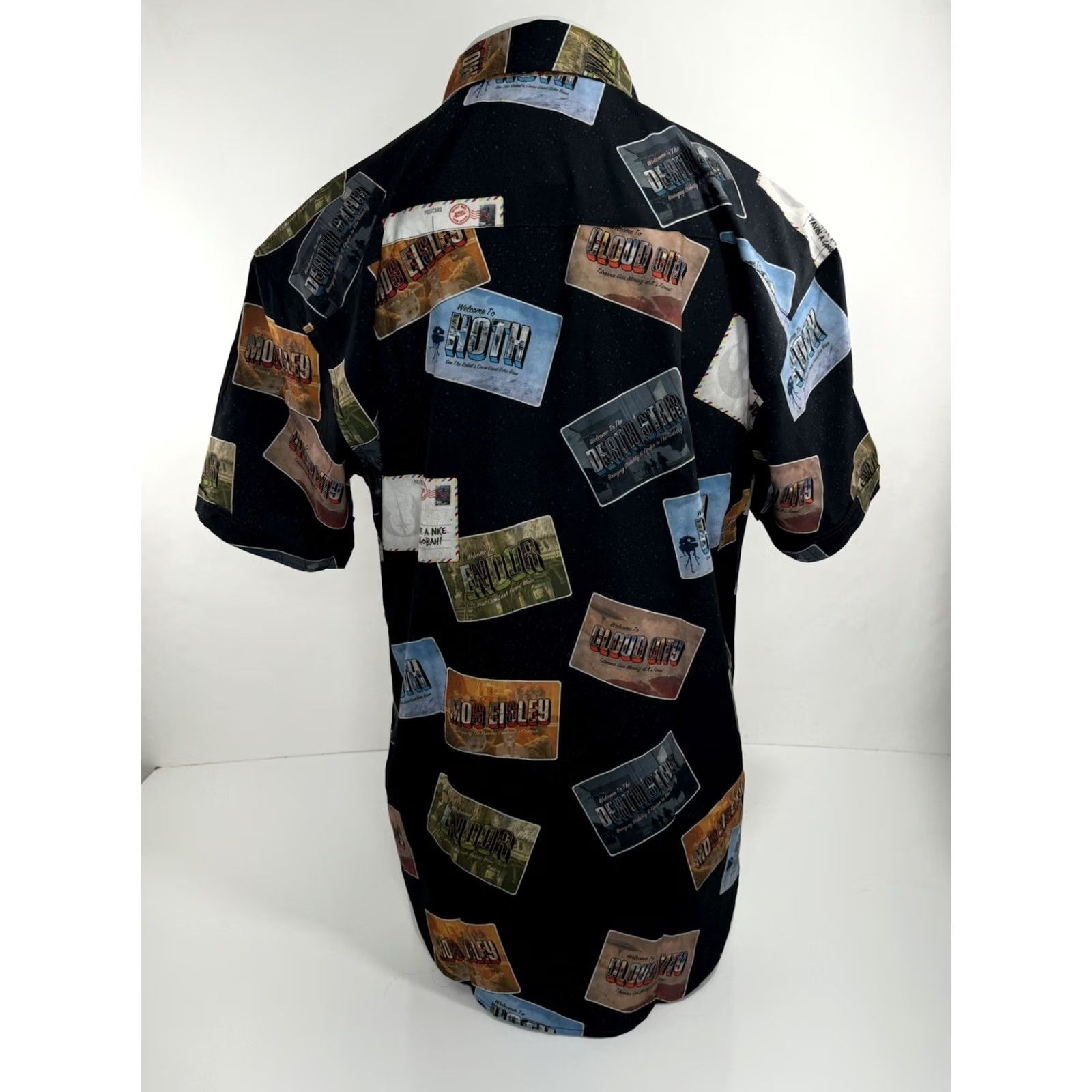 Star Wars RSVLTS / STAR WARS - NEW w TAGS - Postcards All Over Mens L Shirt Size US L / EU 52-54 / 3 - 4 Thumbnail