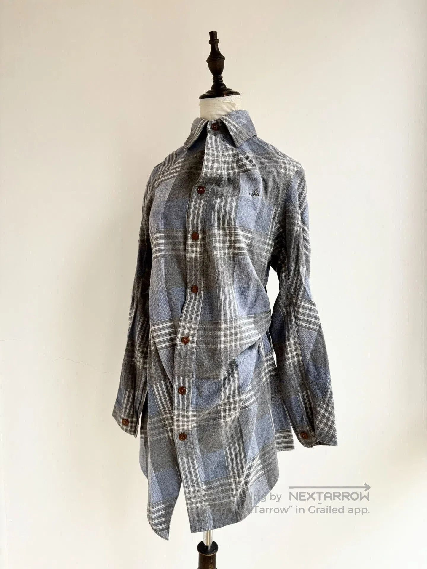 Vivienne Westwood Vivienne Westwood Vintage Plaid Shirt. Size M / US 6-8 / IT 42-44 - 2 Thumbnail
