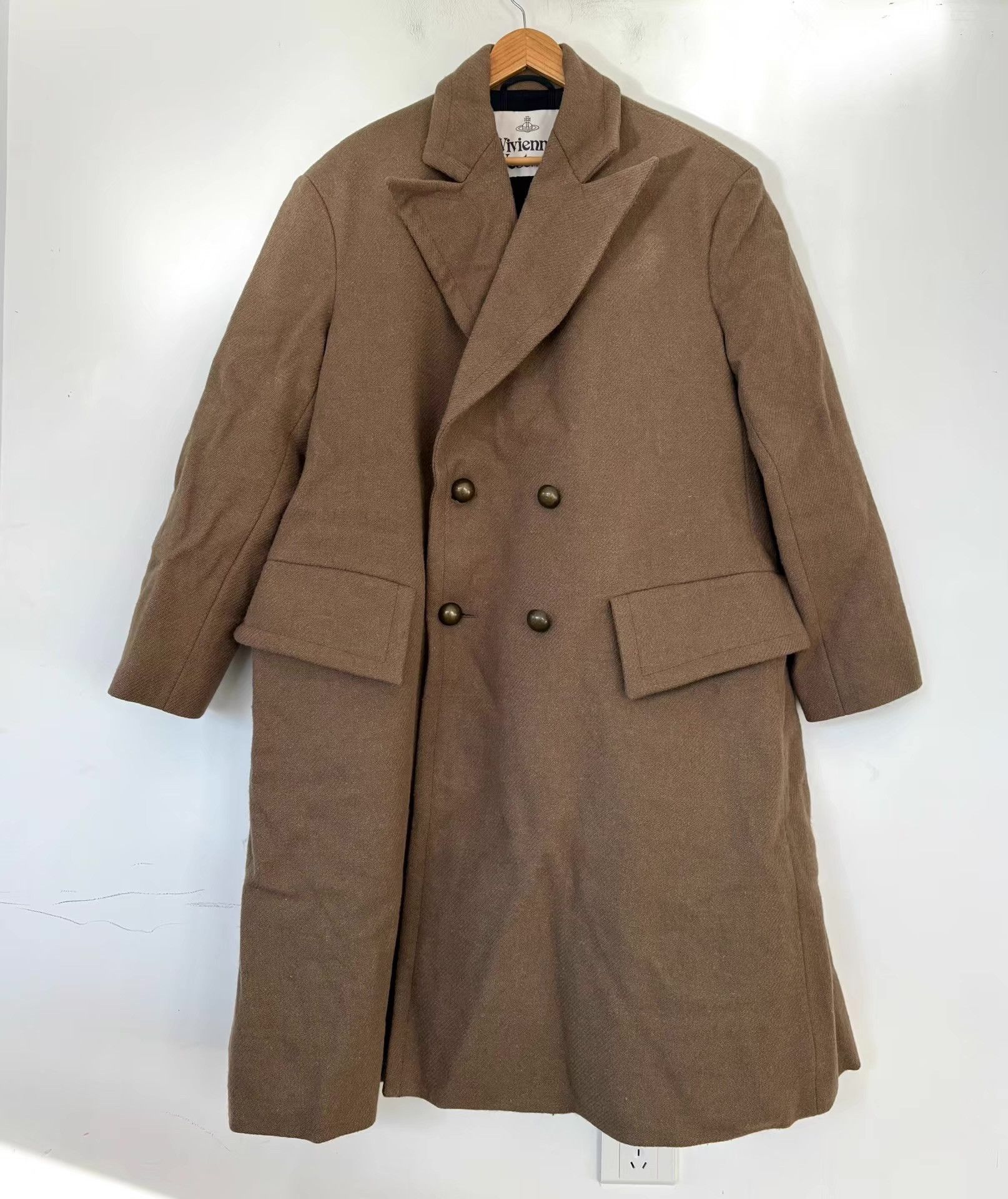 Vivienne Westwood Vivienne Westwood 17AW Men's Camel Wool Coat Ｑ21 Size US M / EU 48-50 / 2 - 1 Thumbnail