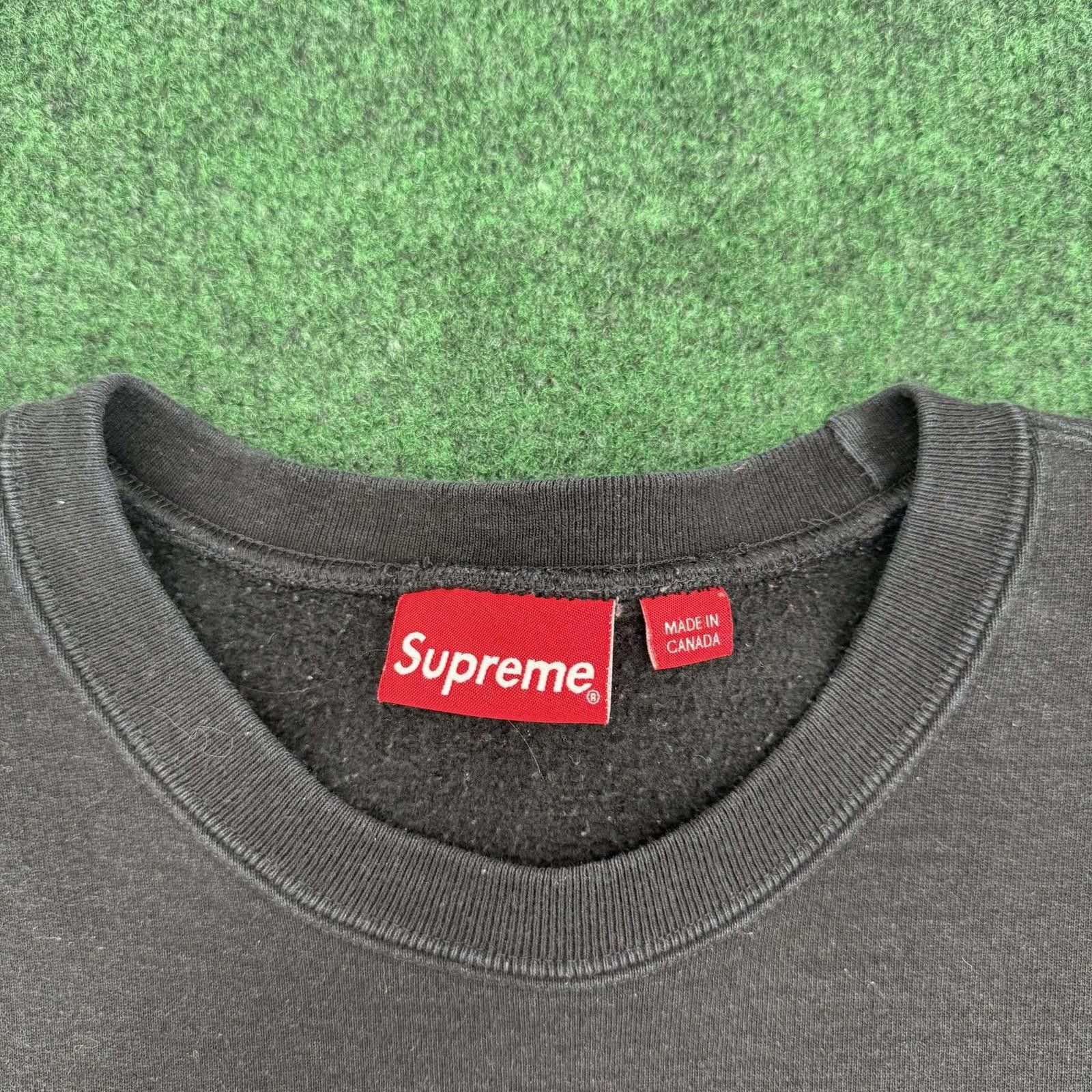 Supreme Supreme Box Logo Crewneck XL Used Size US XL / EU 56 / 4 - 2 Thumbnail