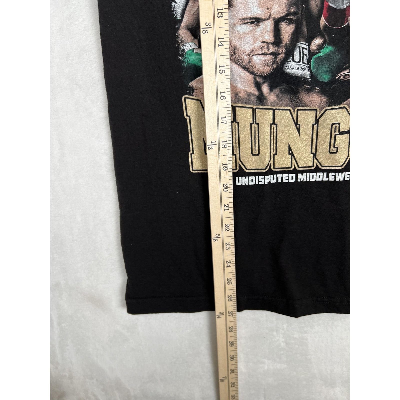 American Apparel Canelo vs Munguia Shirt Mens Small Boxing T-Shirt Undisputed Size US S / EU 44-46 / 1 - 5 Thumbnail