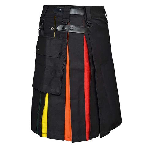 Other Scottish Utility Hybrid Kilt Rainbow Size US 36 / EU 52 - 3 Thumbnail