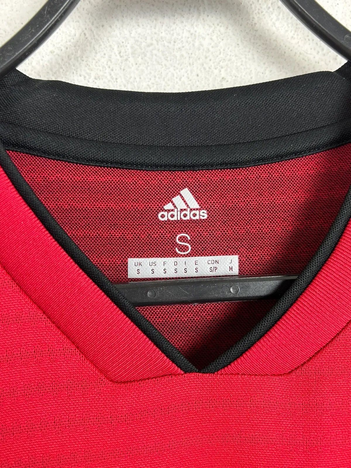 Adidas Adidas x Manchester United 2018/19 Home Kit Soccer Jersey Size US S / EU 44-46 / 1 - 6 Thumbnail