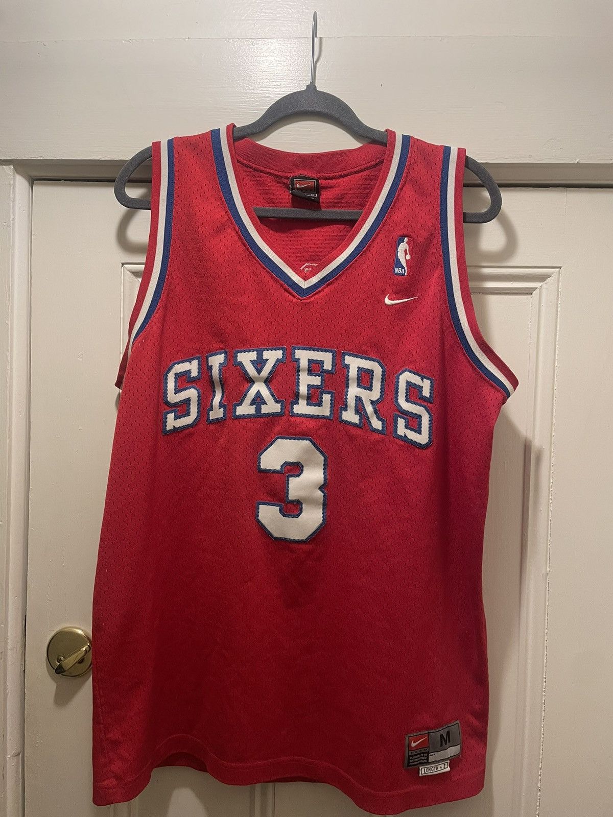 Nike Vintage Nike NBA Allen Iverson Jersey Size US M / EU 48-50 / 2 - 1 Thumbnail
