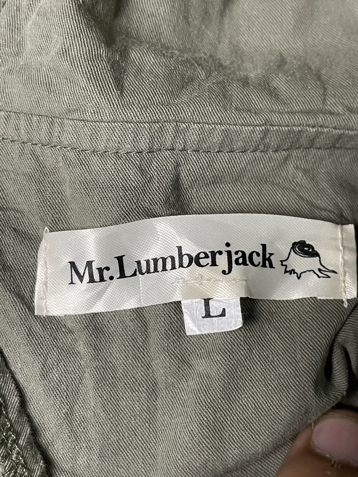 Lumberjack × Vintage Mr Lumberjack Lace Up Pullover Hooded Jacket (56) Size US L / EU 52-54 / 3 - 8 Thumbnail