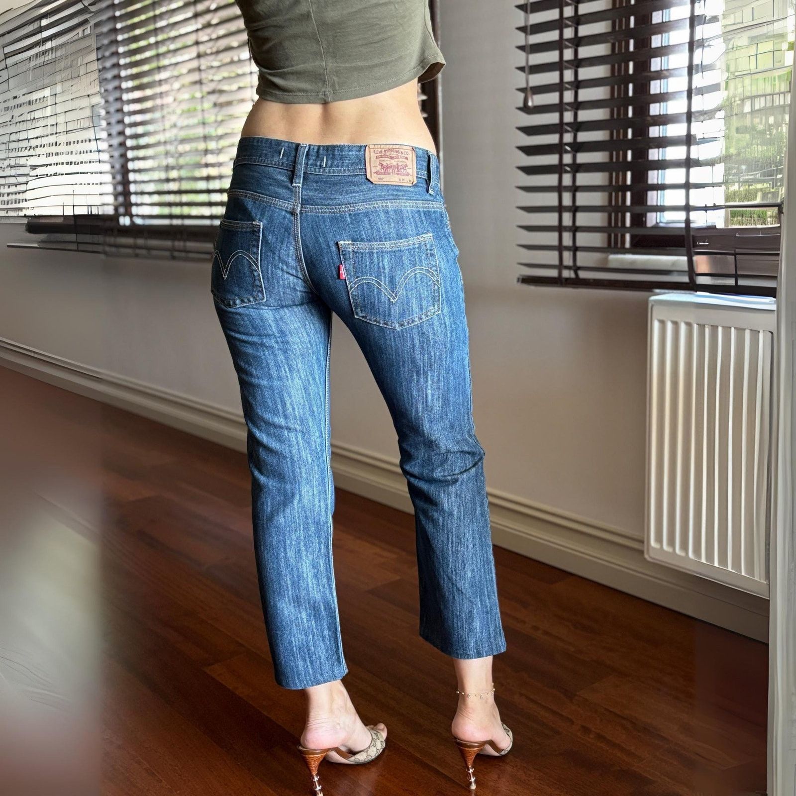 Levi's Levi’s 501 USA 1996 Jeans W31 L34 Red Waistband Button Fly Size US 31 - 1 Thumbnail