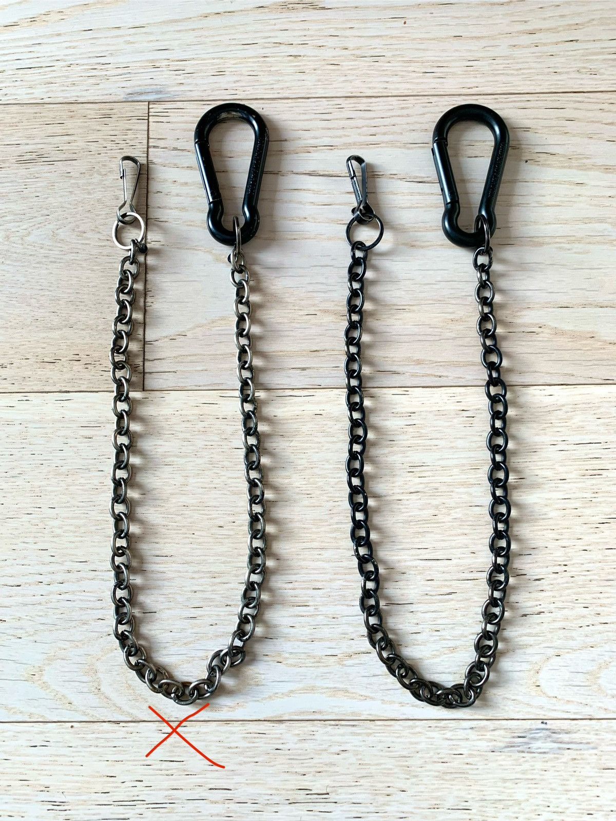 Undercover Undercover AW03 “Paper Doll” Wallet Chain and Carabiner Size ONE SIZE - 2 Thumbnail