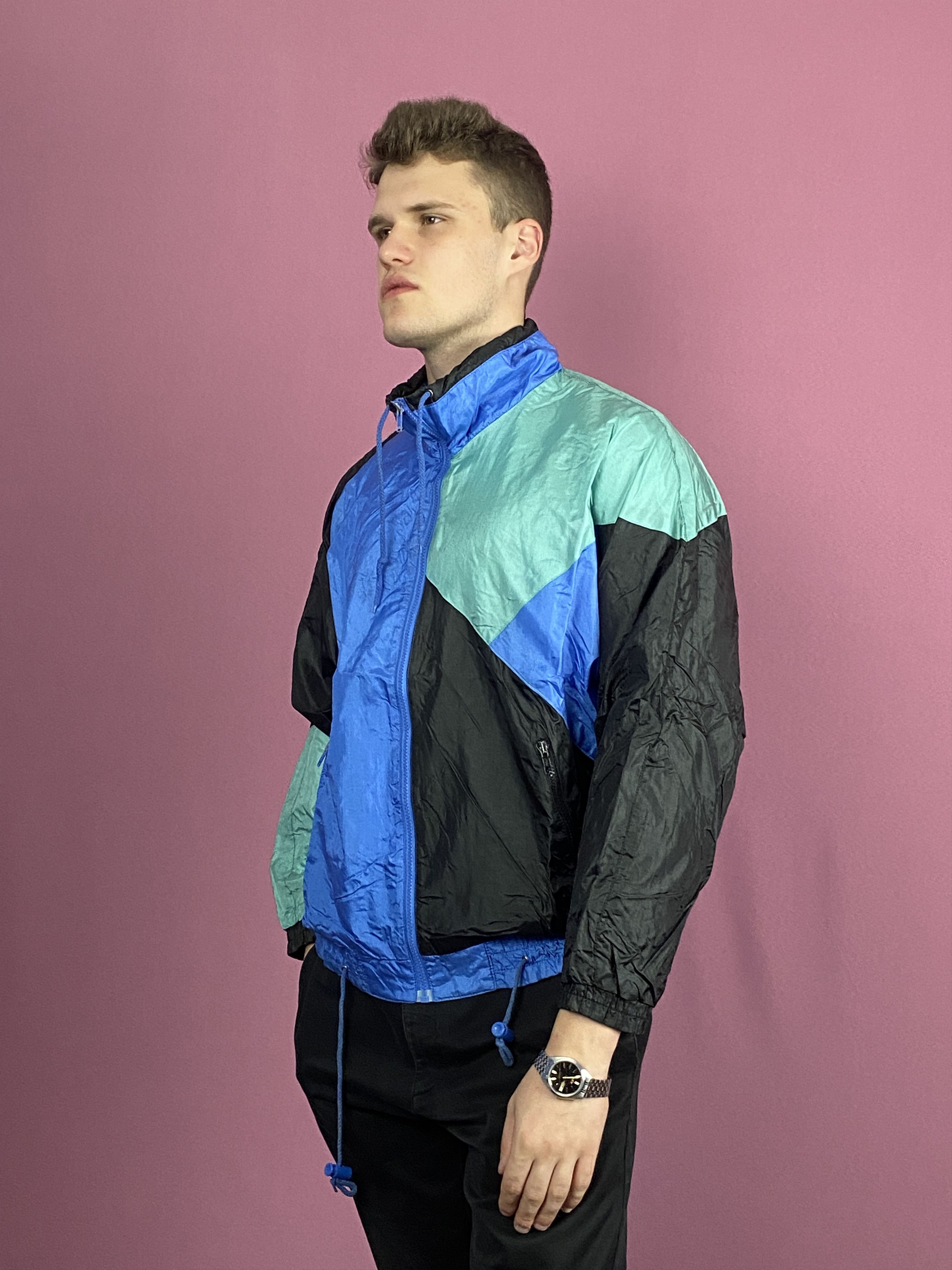 Vintage 90s New Target Vintage Men's Windbreaker Jacket - M Size M / US 6-8 / IT 42-44 - 2 Thumbnail