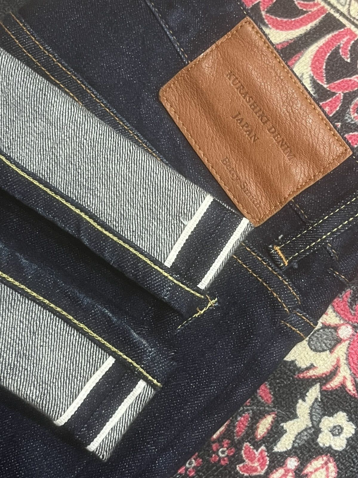 Vintage Vintage Japan Kurashiki “Betty Smith” Indigo Selvedge Jeans Size US 30 / EU 46 - 11 Thumbnail
