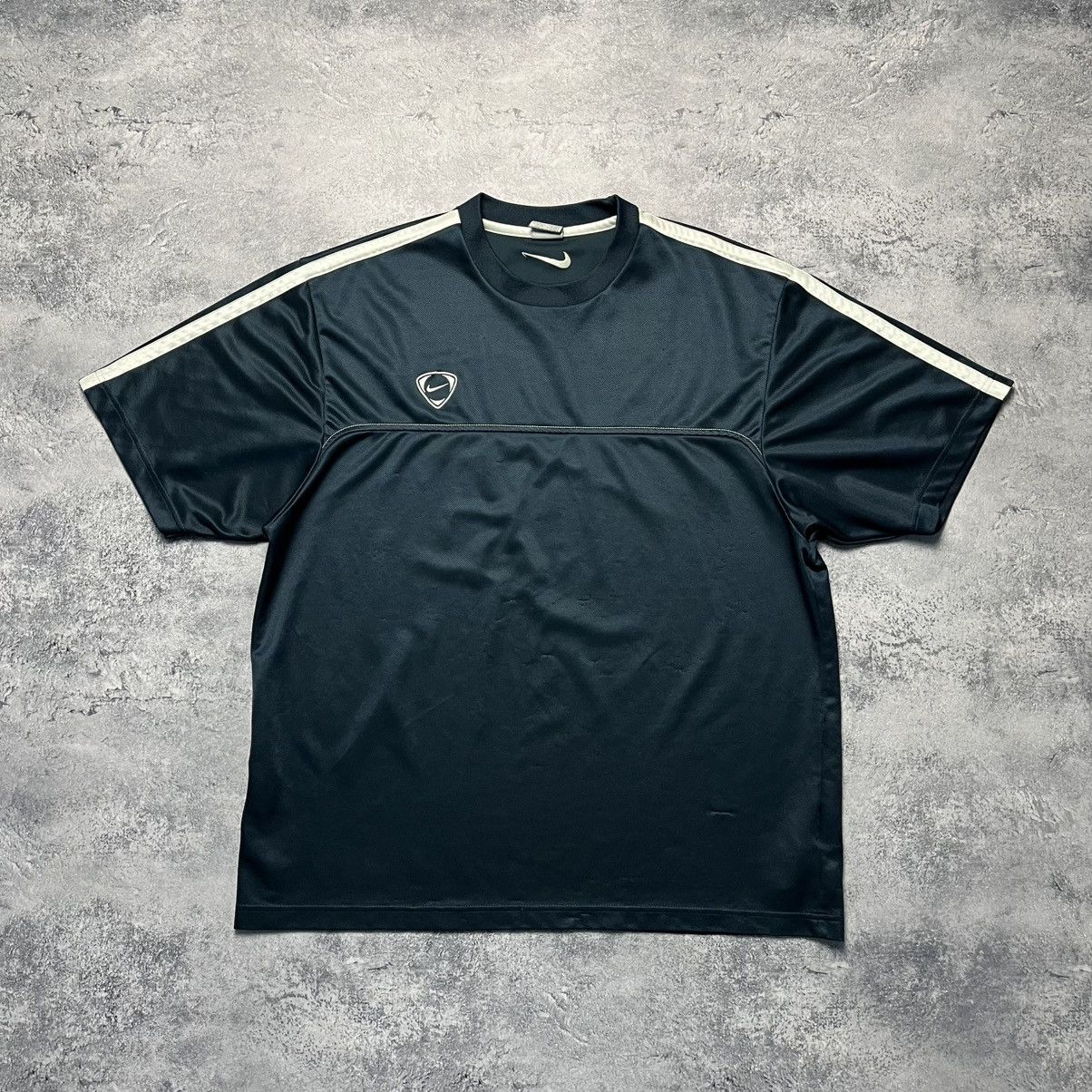 Nike × Vintage Vintage 90s Nike Retro Swoosh Tee Y2K Streetwear Size US XL / EU 56 / 4 - 1 Thumbnail
