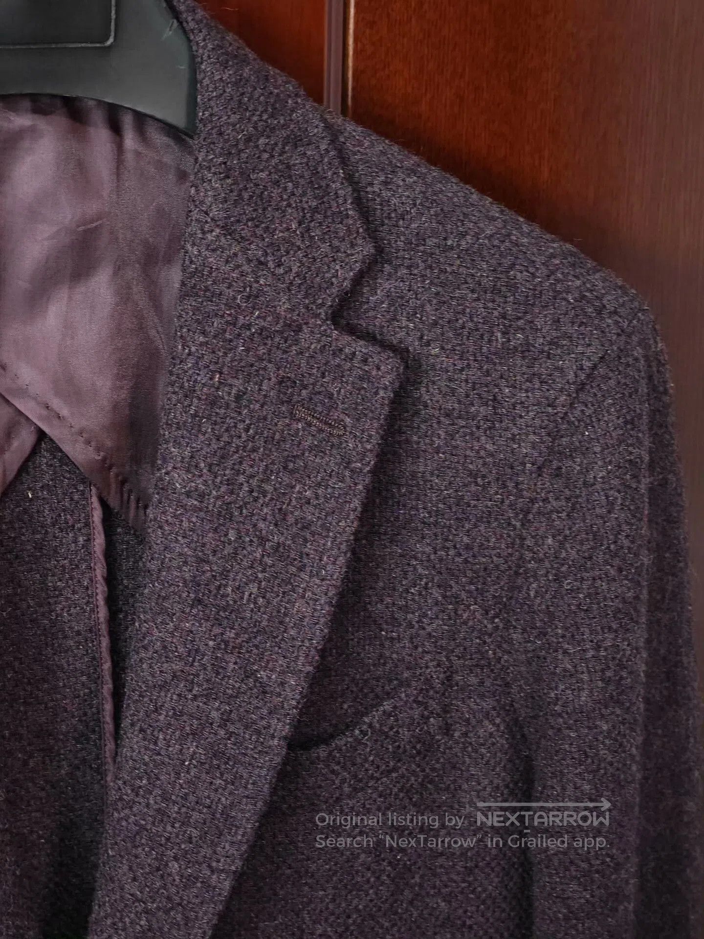 Ring Jacket Ring Jacket Purple Tweed Wool Blazer. Size US M / EU 48-50 / 2 - 2 Thumbnail