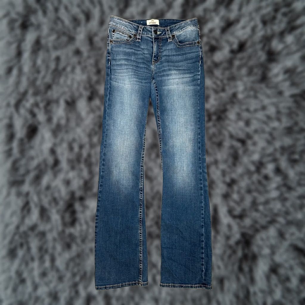 Vintage Shyanne Tidal Bootcut Riding Jeans Shirt? Size 30" / US 8 / IT 44 - 1 Thumbnail