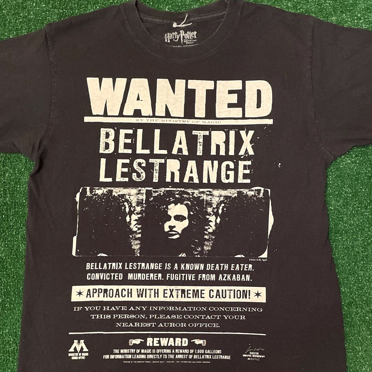Vintage VINTAGE Y2k Harry Potter Half Blood Prince Movie Promo Tee Shirt Mens M Black 2009 VTG HP Bellatrix Lestrange Size US M / EU 48-50 / 2 - 3 Thumbnail