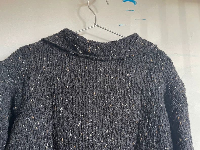 Y's Y's Variegated wool lapel long-sleeve loose casual knit ca Size US M / EU 48-50 / 2 - 6 Thumbnail