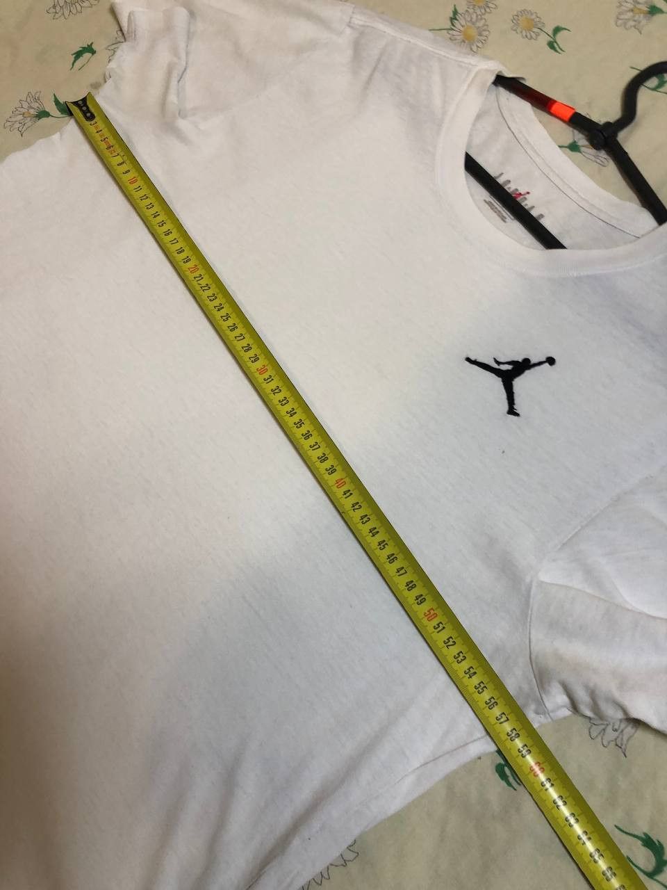 Nike Nike Air Jordan Men's White T-Shirt Black Small Jumpman Logo Size US L / EU 52-54 / 3 - 9 Thumbnail